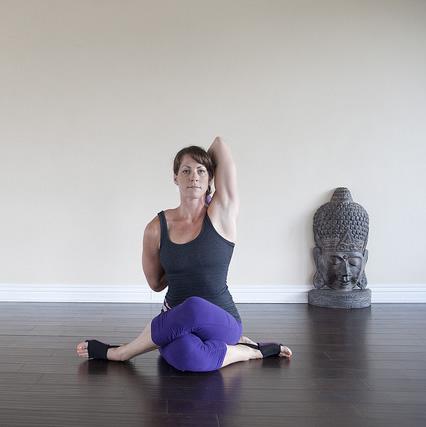 How to Cow Face Pose