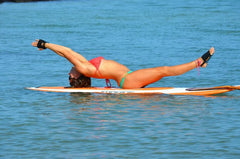 Paddleboarding and YogaPaws